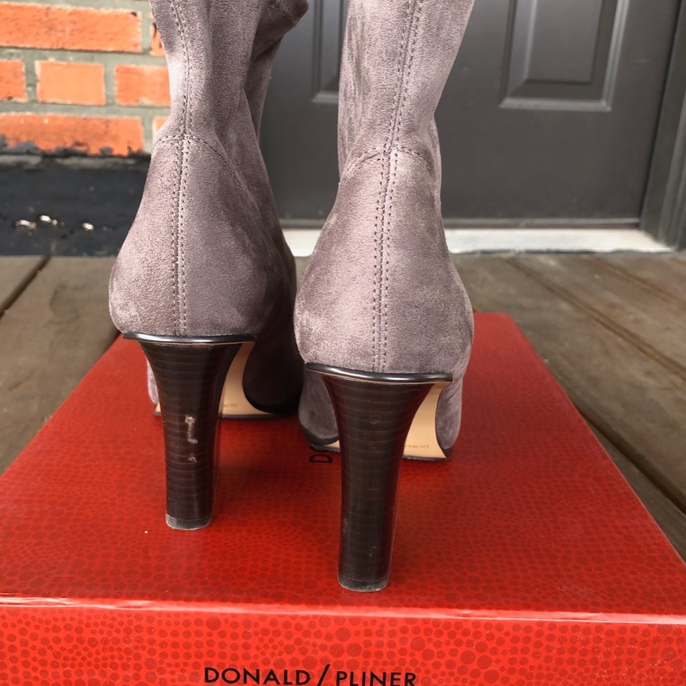 Suede Booties - Picture 2 of 4
